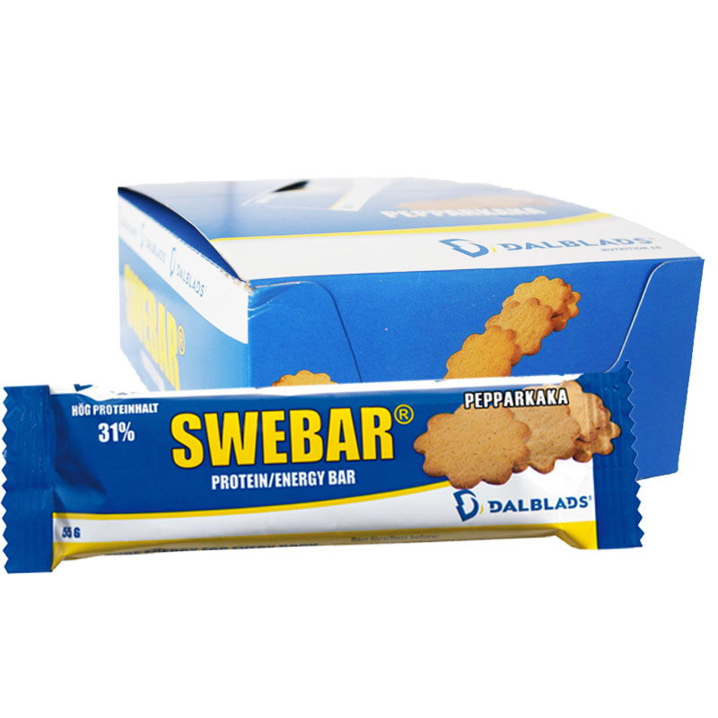 Hel Låda Proteinbars "Pepparkaka" 20 x 55g - 57% rabatt