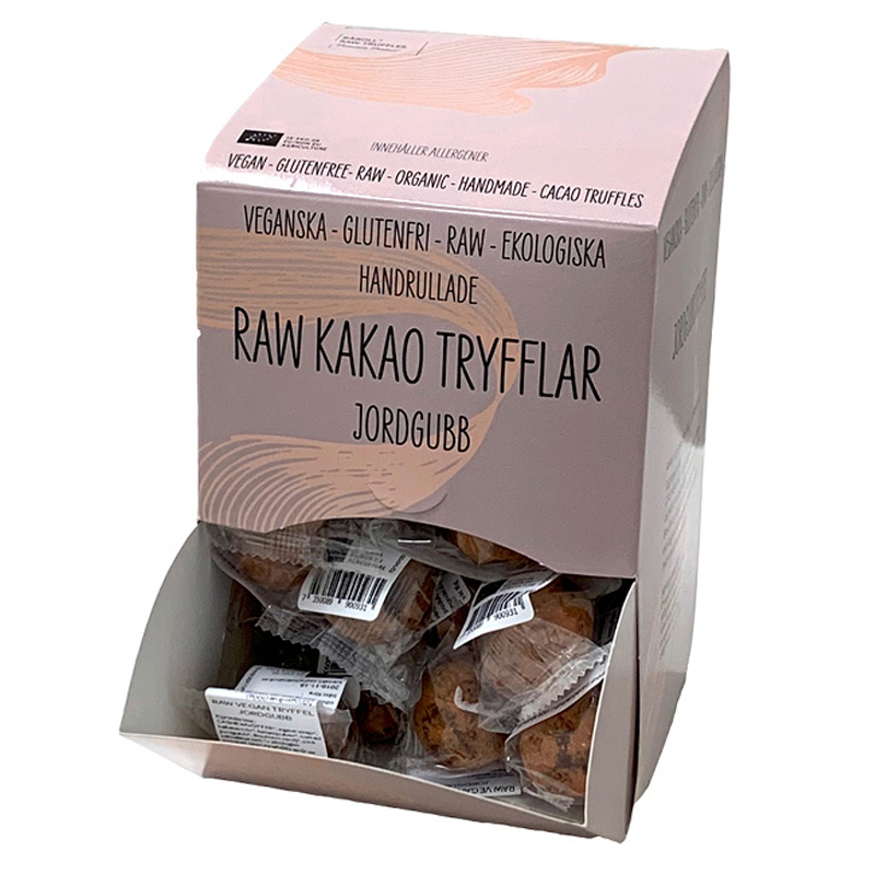 Eko Raw Tryffell Jordgubb 40-pack - 60% rabatt