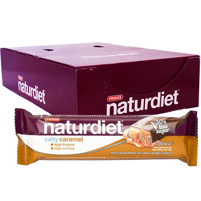 Måltidsersättning Bars Salty Caramel 18-pack - 43% rabatt
