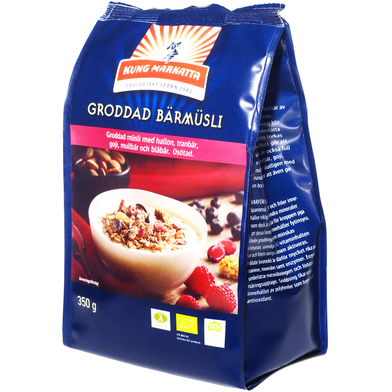 Müsli Hallon, Goji, Tranbär & Blåbär 350g - 35% rabatt