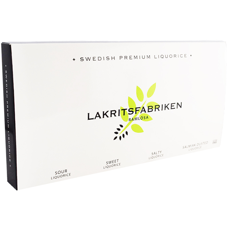 Lakrits "Presentlåda" 4 x 40g - 40% rabatt