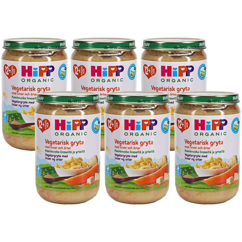 Vegetarisk Gryta 6-pack Eko - 78% rabatt