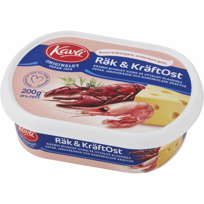 Räk- & Kräftost 200g - 21% rabatt