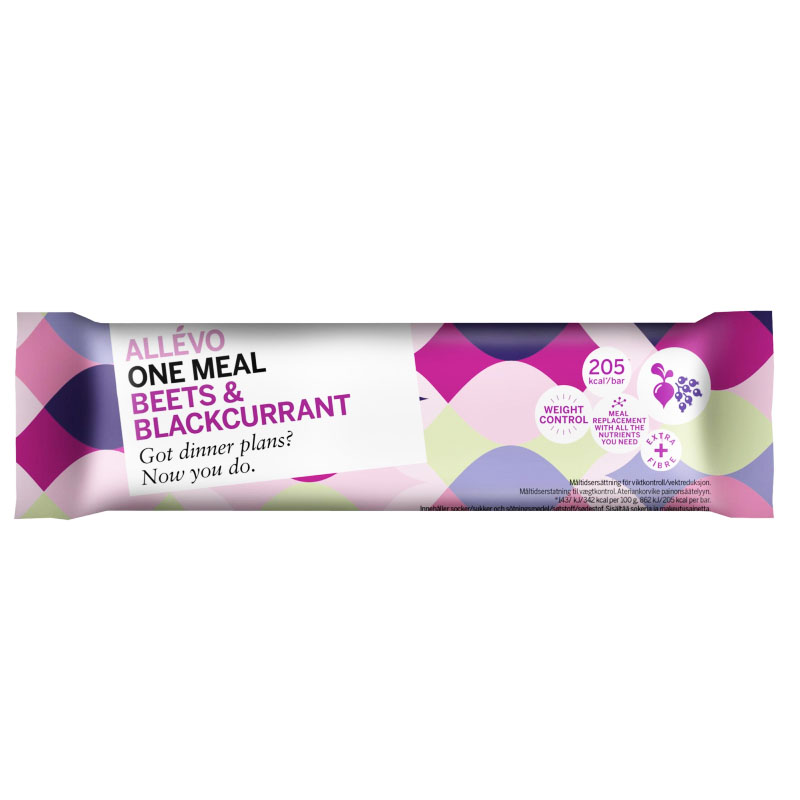 Målersättningsbar Protein "Beets & Blackcurrant" 60g - 33% rabatt