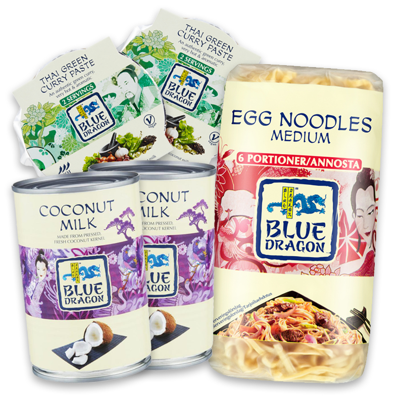 Curry-paket från Blue Dragon - 53% rabatt