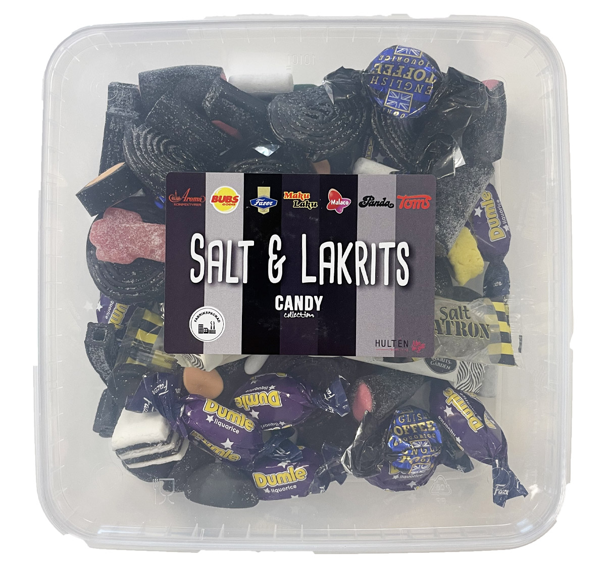 Lösgodismix Salt & Lakrits 650g