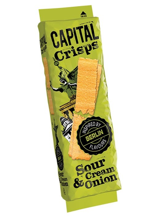 Capital Crisps Berlin, Sourcream & Onion 75g