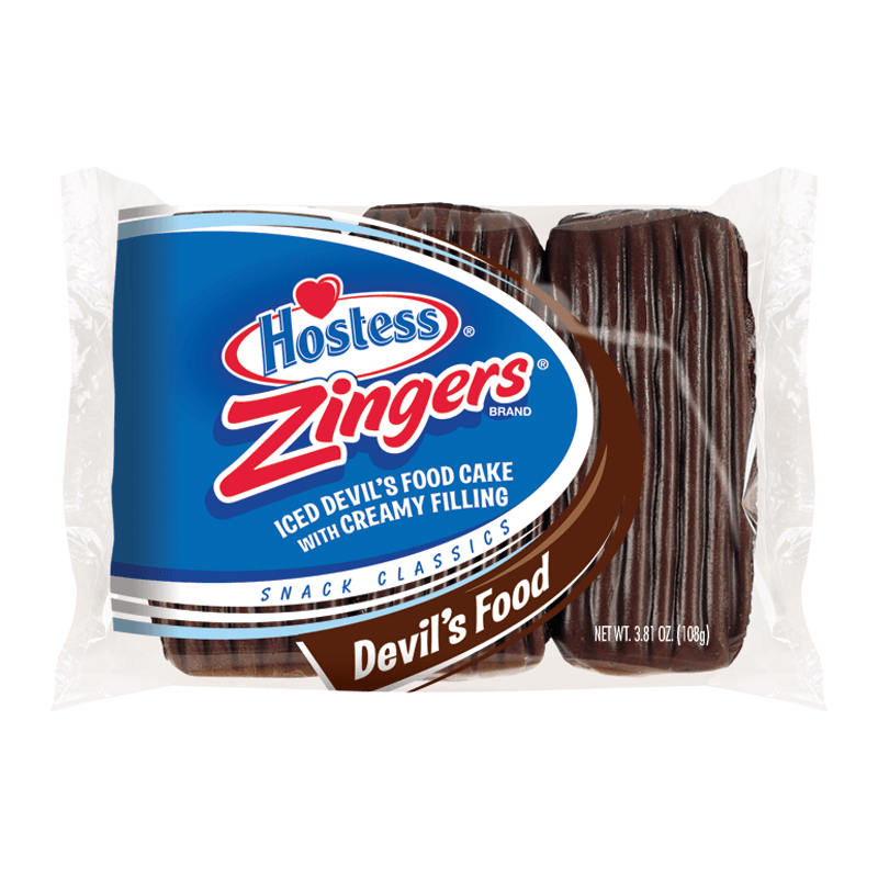 Hostess Zingers Devils Food 3-pack 108g