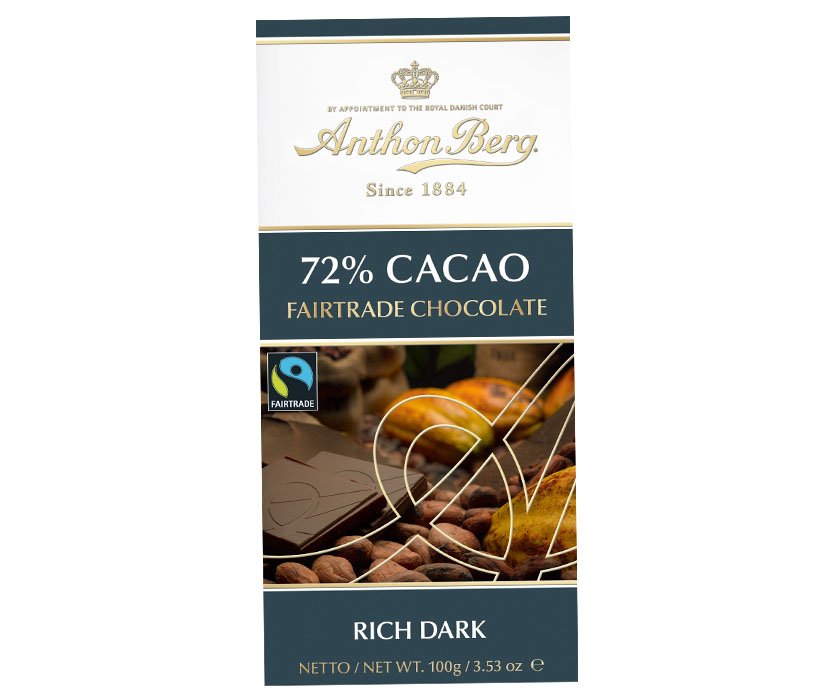 Mjölkchoklad Fairtrade 72% - 42% rabatt