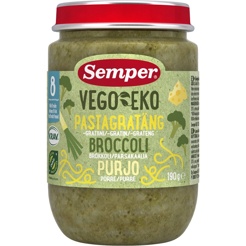 Pastagratäng Broccoli & Purjolök Eko - 26% rabatt