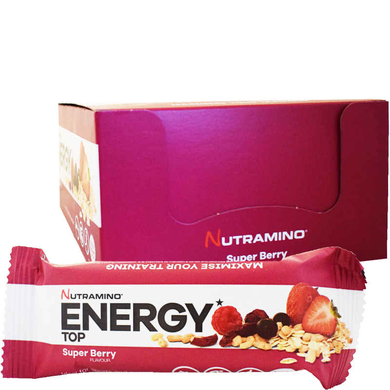 Hel Låda Energibars "Super Berry" 20 x 50g - 71% rabatt