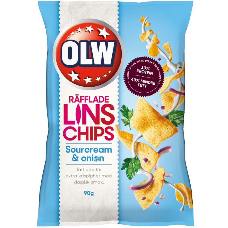 Linschips Sourcream & Onion - 15% rabatt