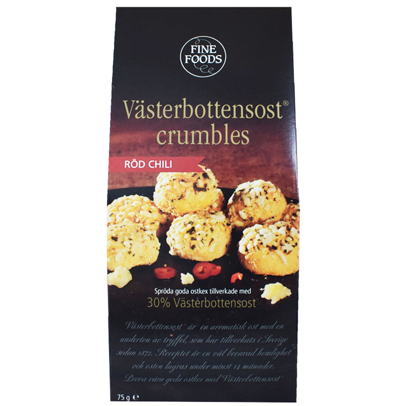 Ostkex Västerbottenost & Röd Chili 75g - 42% rabatt