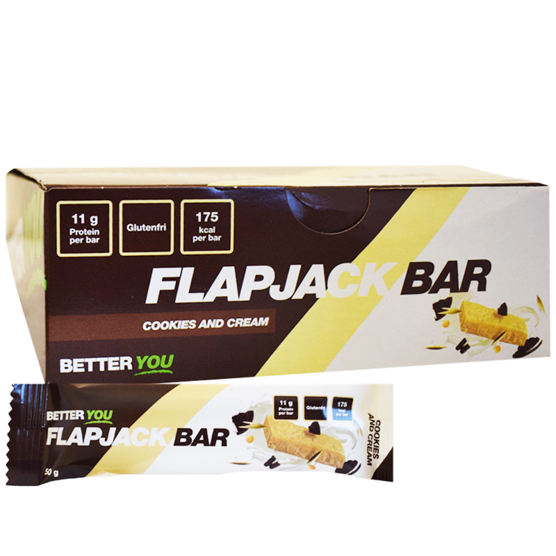 Hel Låda Proteinbars "Cookies & Cream" 12 x 50g - 80% rabatt