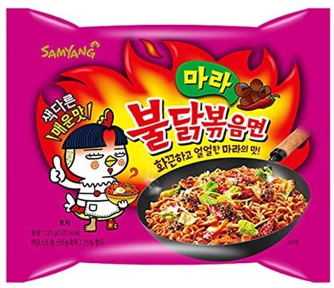 Samyang Hot Chicken Mala Sichuan Noodles 140g