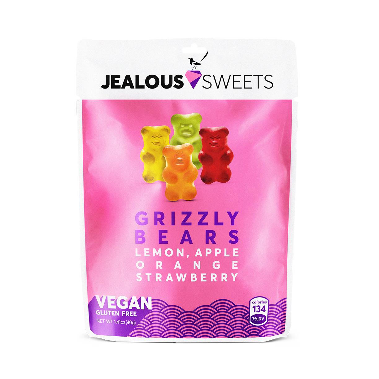 Jealous Sweets Grizzly Bears 125g
