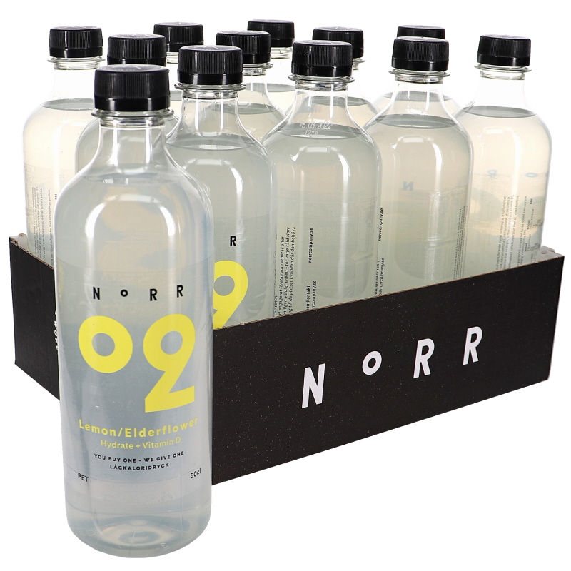 Funktionsdryck Lemon/Elderflower 12-pack - 23% rabatt