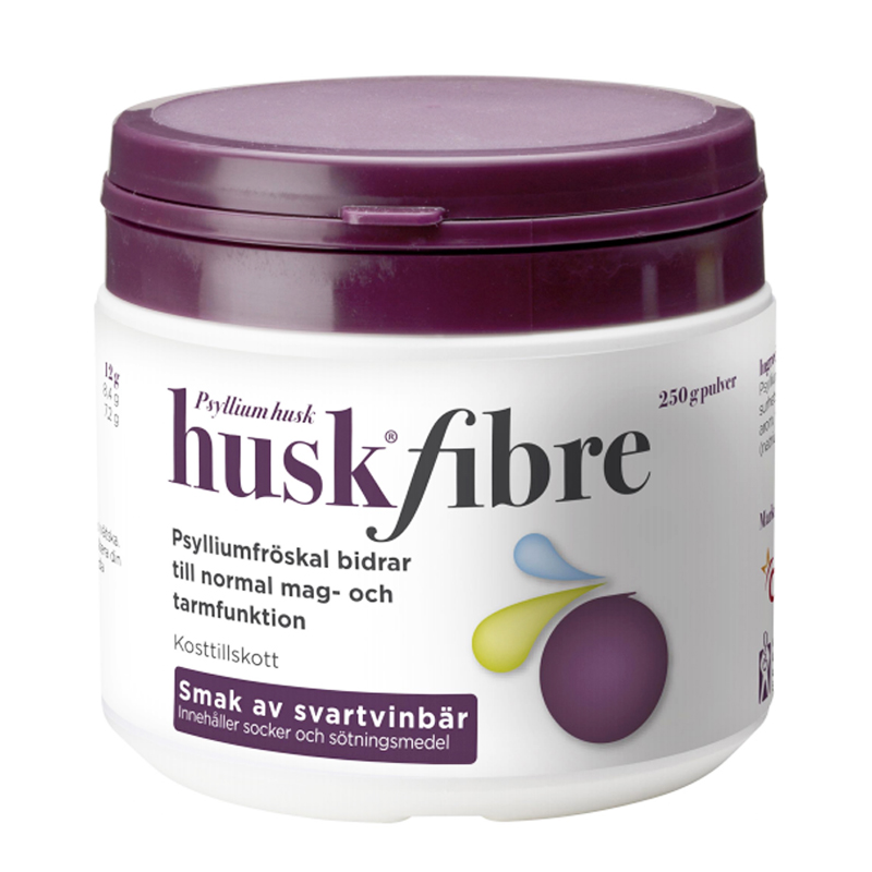 Huskfibre "Svartvinbär" 250g - 50% rabatt