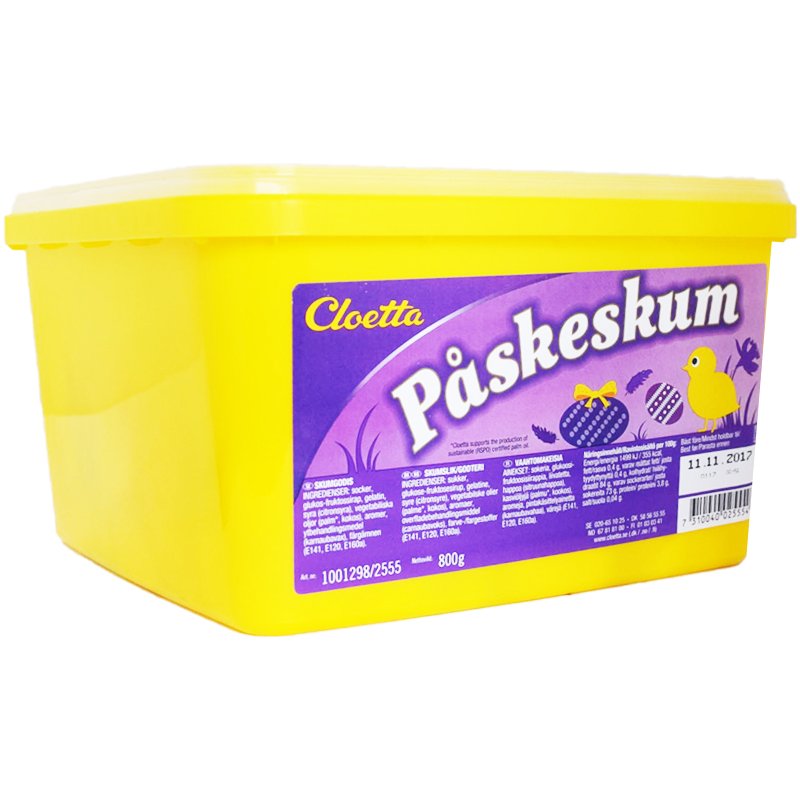 Hel Låda Påskeskum 800g - 20% rabatt