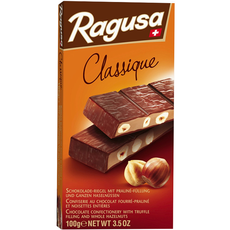 Chokladkaka Pralinfyllning & Hasselnötter 100g - 59% rabatt