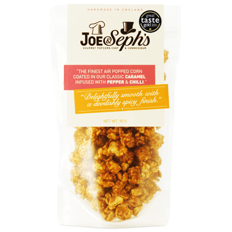 Popcorn "Caramel, Pepper & Chilli" 80g - 67% rabatt