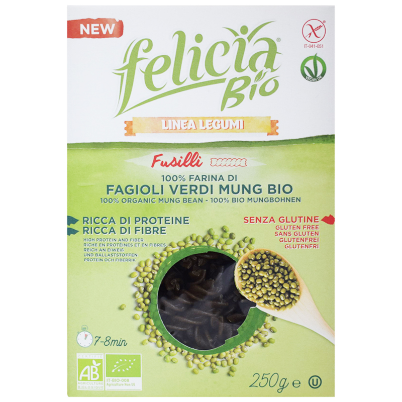 Eko Mungbönspasta "Fusilli" 250g - 53% rabatt