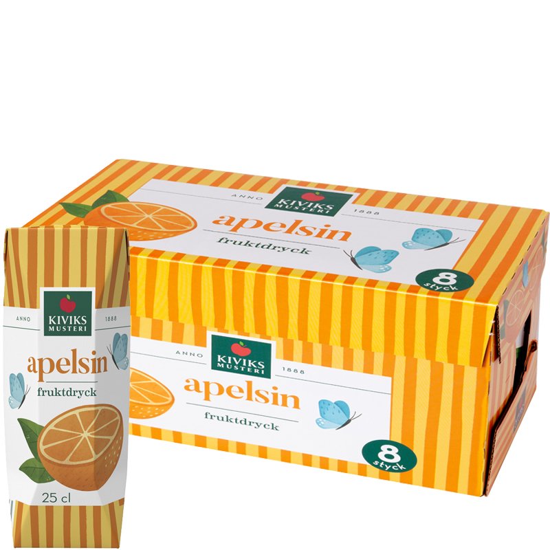 Apelsindryck 8-pack - 33% rabatt