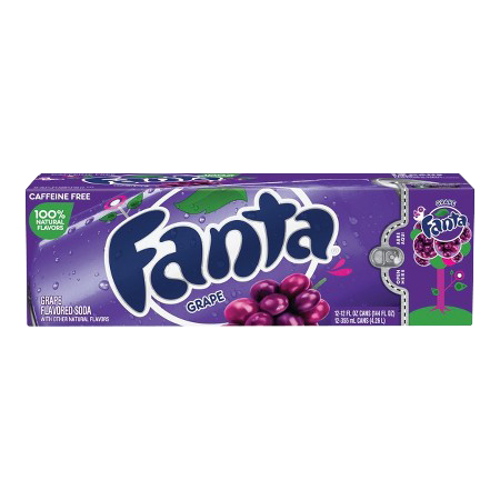 Fanta Grape 12-pack