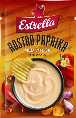 Estrella Dipmix Rostad Paprika & Vitlök 24g