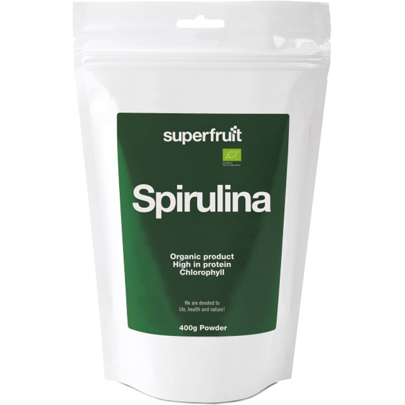 Spirulinapulver 400g - 32% rabatt