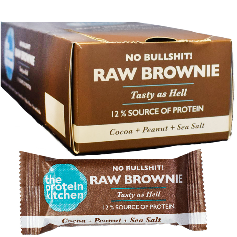 Raw Bar Kakao, Jordnötter & Havssalt 18-pack - 33% rabatt