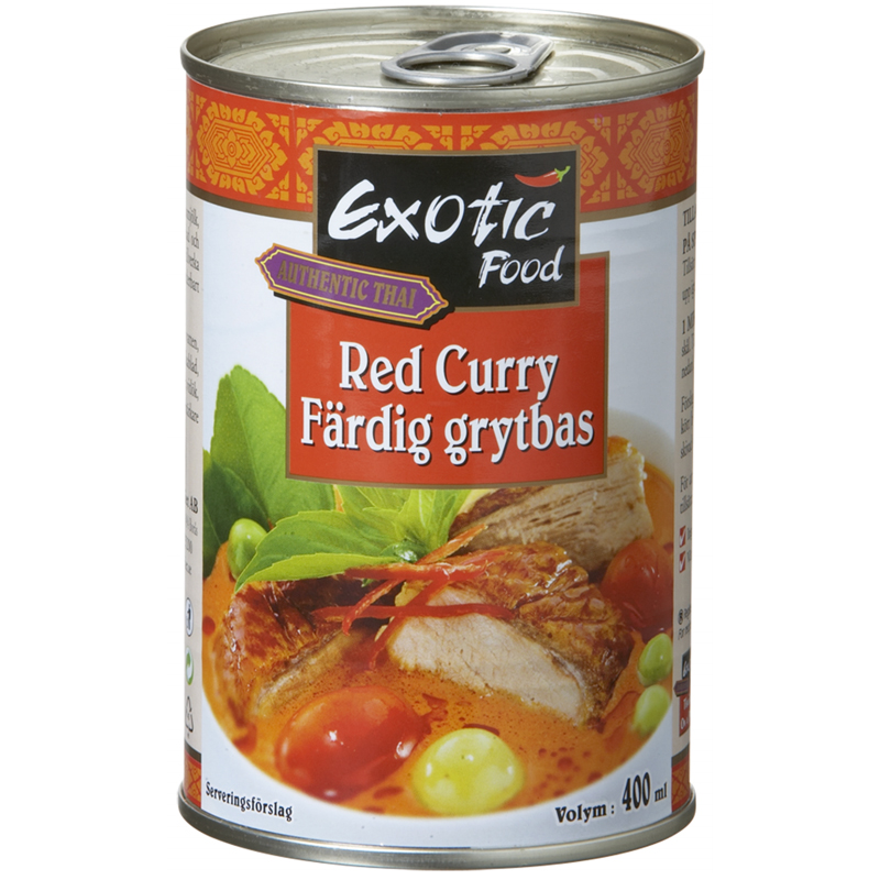 Grytbas Red Curry - 72% rabatt