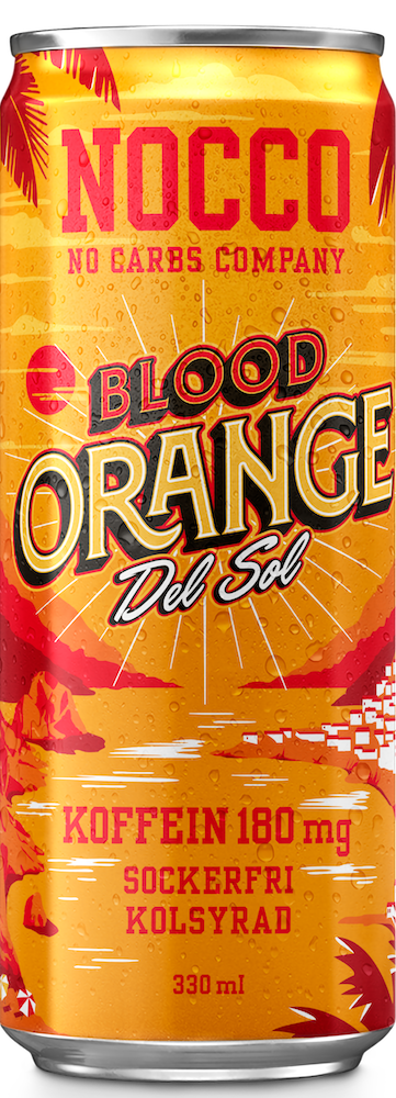 NOCCO Blood Orange Del Sol 33cl