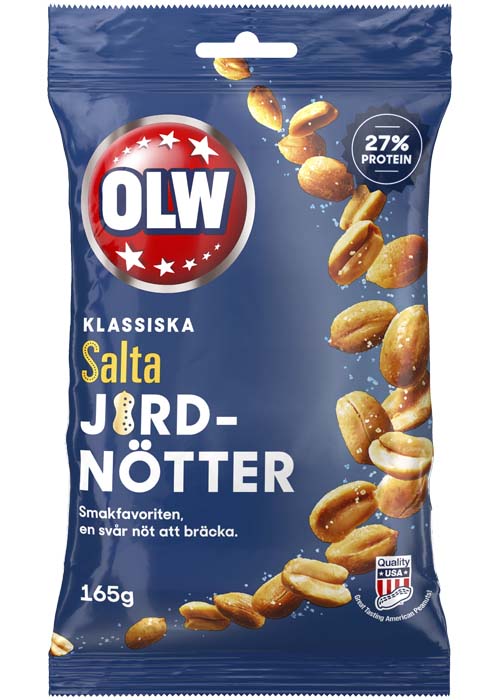 Salta Jordnötter OLW - 165g