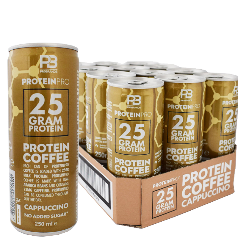 Proteinkaffe Cappuccino 12-pack - 35% rabatt