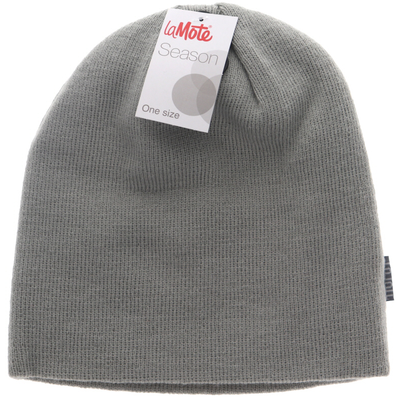 Stickad Mössa Ljusgrå One Size - 78% rabatt