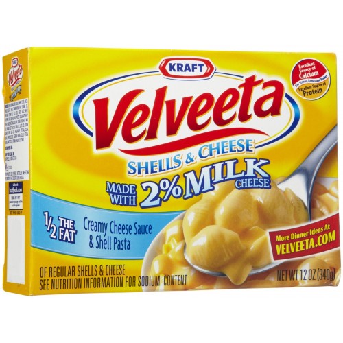Kraft Velveeta Shells and Cheese LIGHT 340g