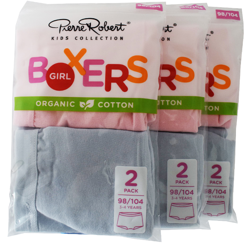 Trosor Boxer Barn 98-104 Blå & rosa 6-pack - 46% rabatt