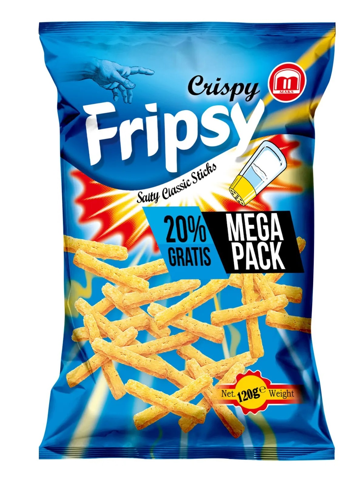 Crispy Fripsy Salt 120g