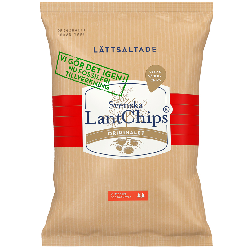 LantChips Lättsaltade - 25% rabatt
