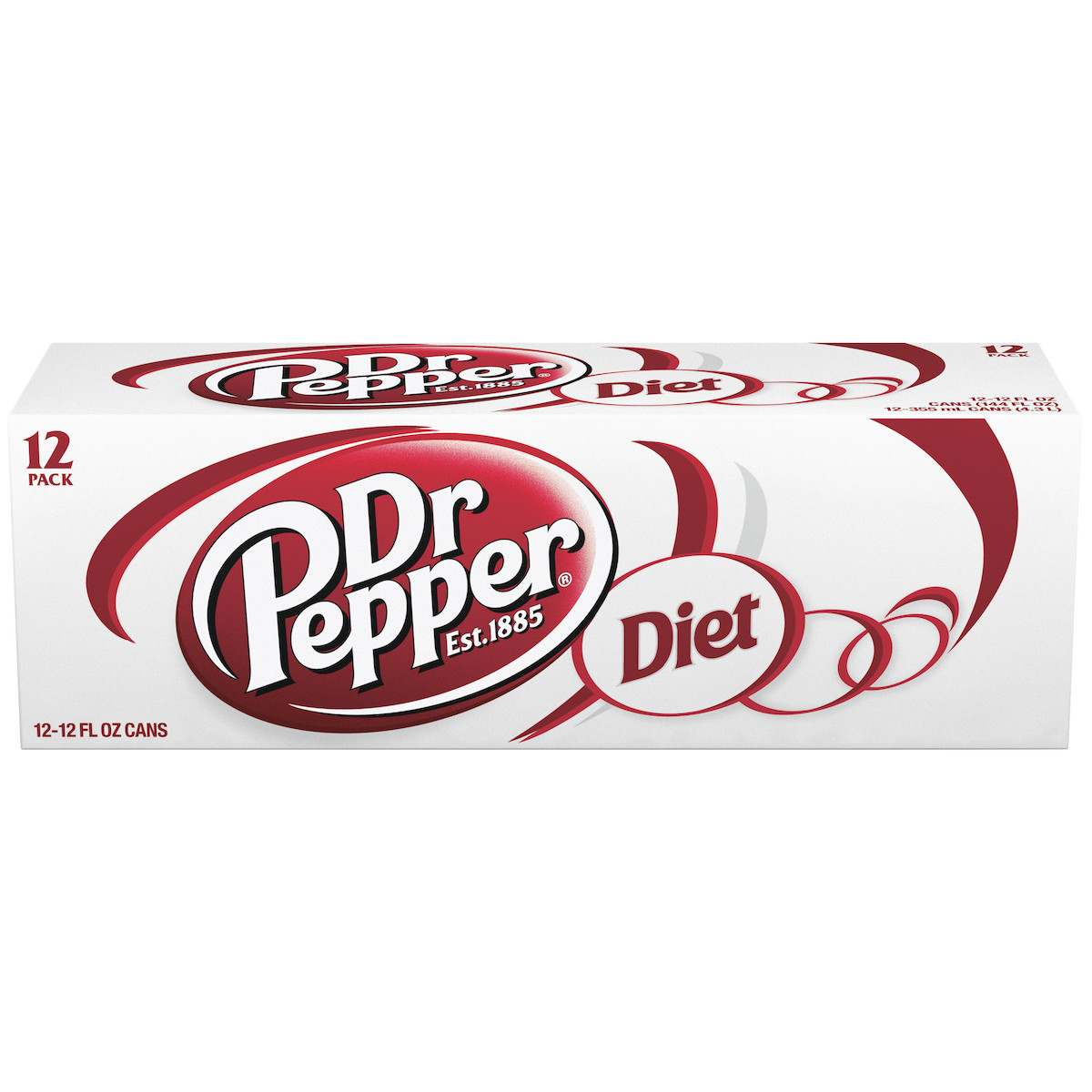 Dr Pepper Diet 355m x 12st