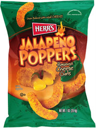 Herrs Jalapeno Cheese Curls 198gram
