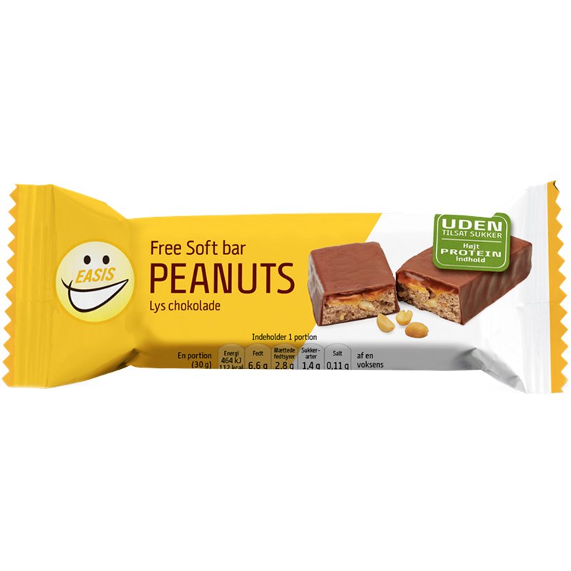 Proteinbar "Soft Peanut" 30g - 58% rabatt