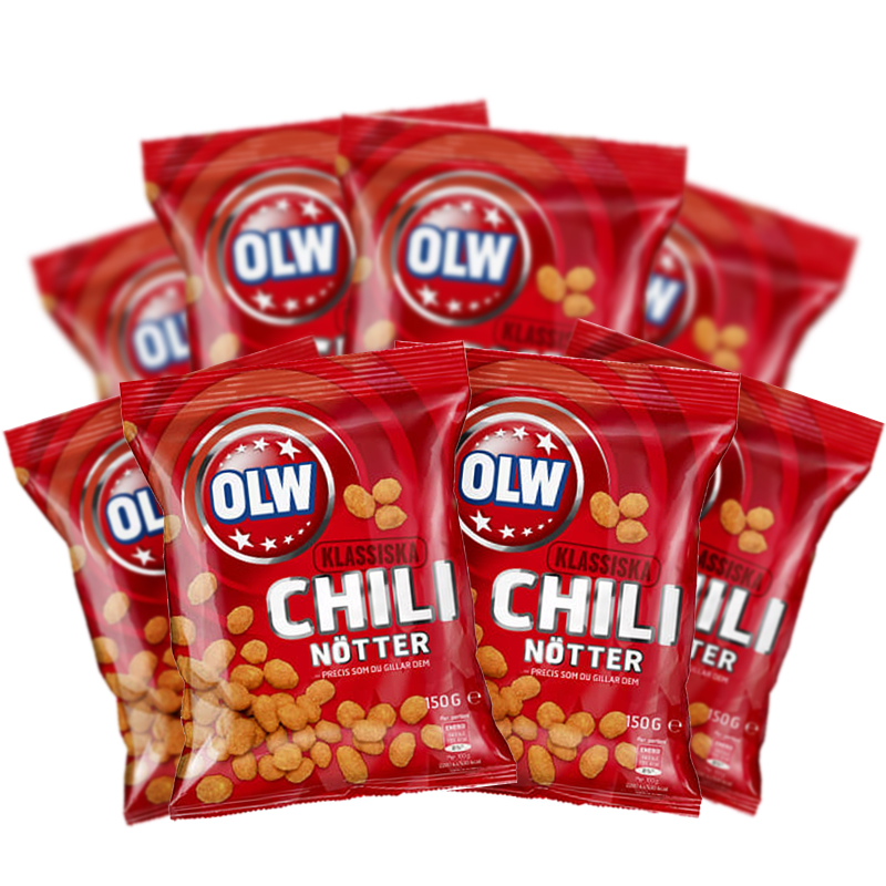 1,2kg Chilinötter! - 59% rabatt