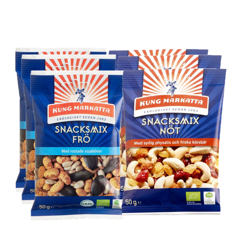 Snacksmix Paket - 64% rabatt