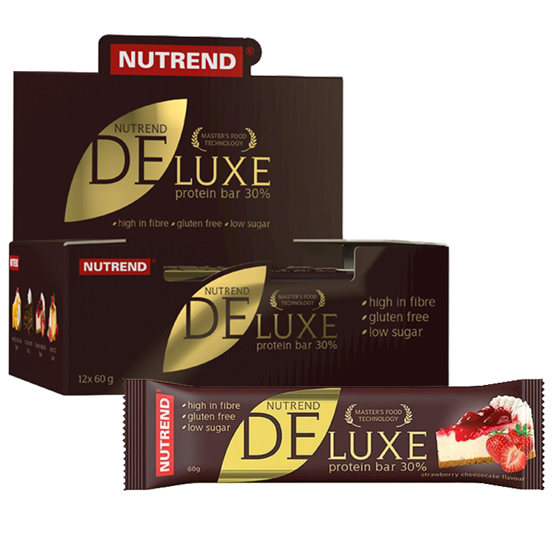 Hel Låda Proteinbars ”Strawberry Cheesecake” 12 x 60g - 50% rabatt