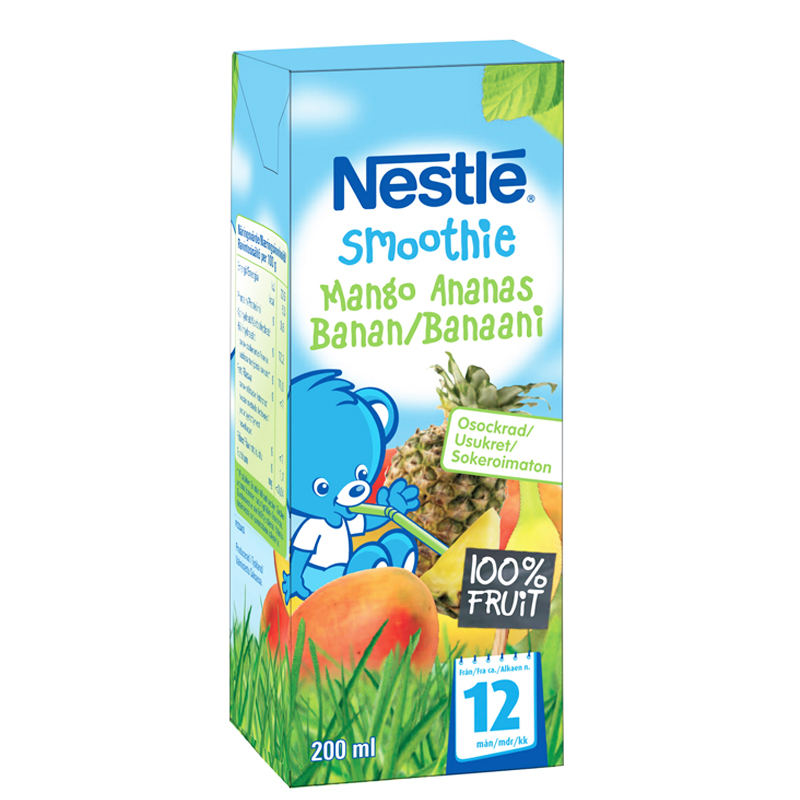 Barnmat Smoothie Mango & Ananas 200ml - 36% rabatt