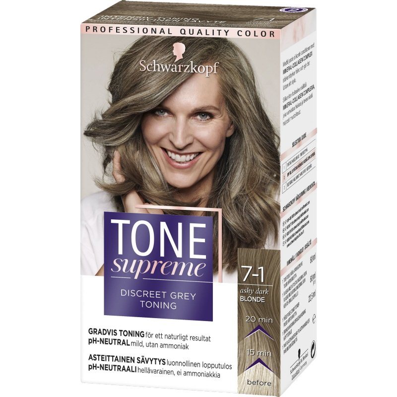 Toning 7-1 Ashy Dark Blond - 61% rabatt
