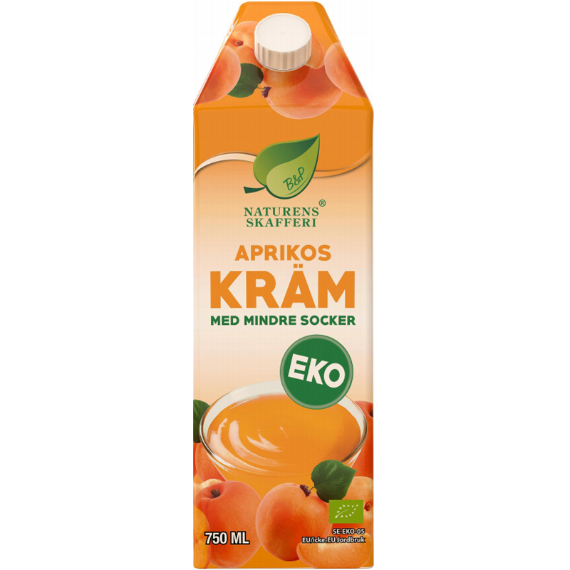 Eko Aprikoskräm 750ml - 40% rabatt