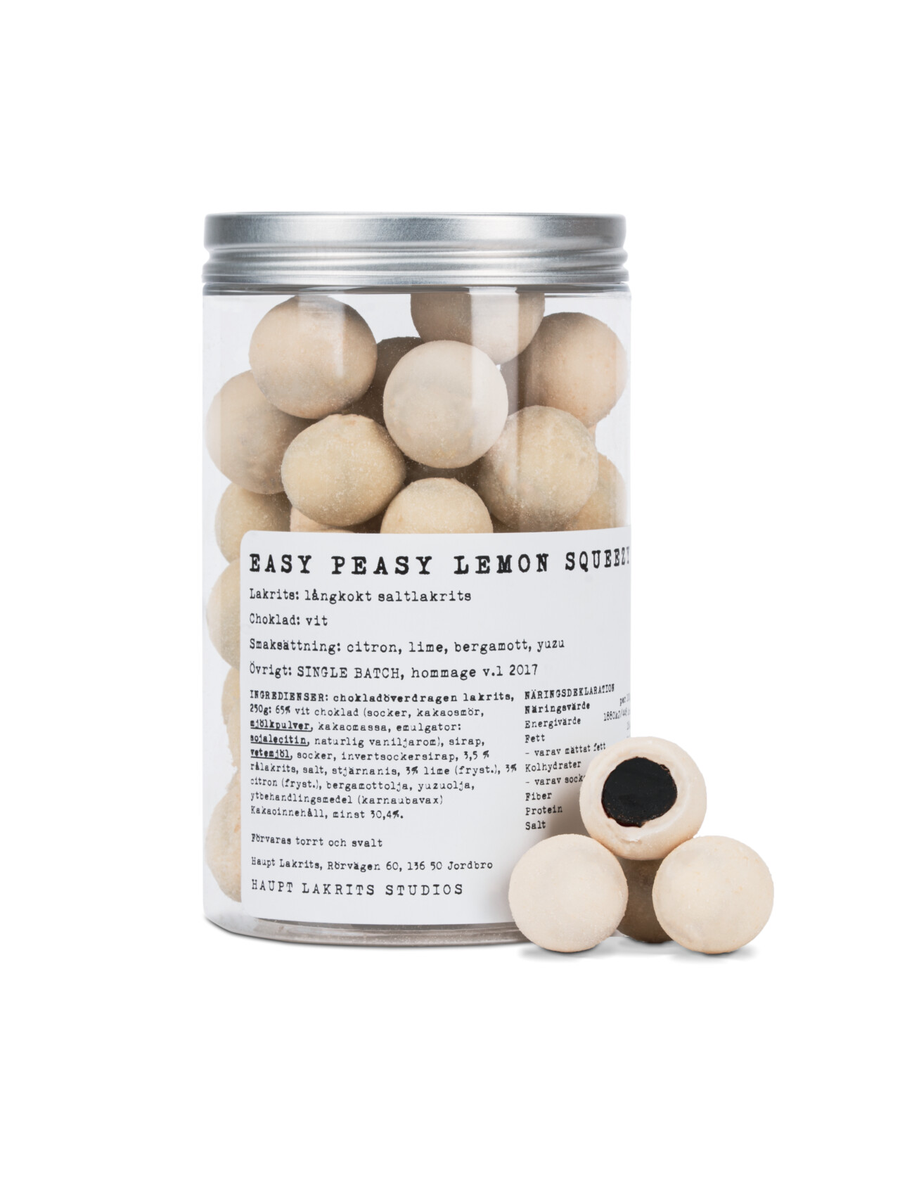 Haupt Lakrits - Easy Peasy Lemon Squeezy 150g